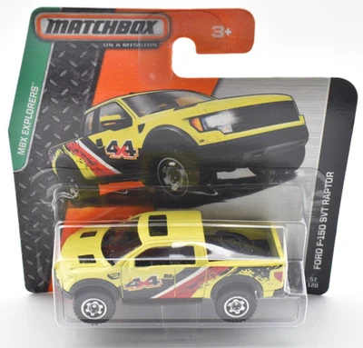 Matchbox Ford F-150 STV Raptor 57/120 2014 Superfast scheda corta - Immagine 1 di 2