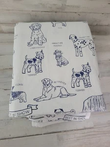 Pottery Barn Kids Chris Loves Julia Best in Show Organic Dog Sheet Set Twin - Bild 1 von 2