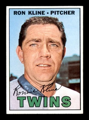 1967 Topps #133 Ron Kline EXMT/EXMT + X3576868 - Изображение 1 из 3