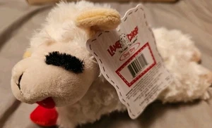 LambChop Dog Toy Plush Squeaking Sound Stuffed Animal 9" New - Picture 1 of 2