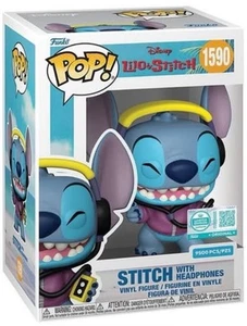 Funko Pop! Stitch With Headphones *LE 9500 Supreme* In Hand + Protector - Picture 1 of 1