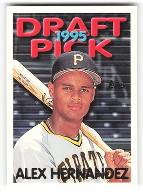 1995 Topps Traded & Rookies Alex Hernandez Rookie Pittsburgh Pirates #69T - Image 1 of 2