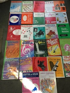 BIG lot Piano learning Music Books Collection Wesley Schaum Workbook Theory - Bild 1 von 11