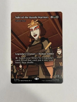 Suki of the Kyoshi Warriors - Captain Sisay (Borderless) Avatar Regular NM - Image 1 of 2