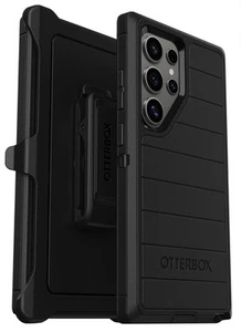OtterBox - Galaxy S24 Ultra Phone Case for Samsung - Black Comfortable Grip - Zdjęcie 1 z 5