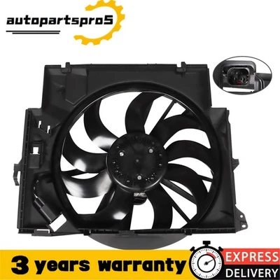 For 2008-13 BMW 135I BMW 335D 2009-2011 Electric Radiator Cooling Fan Assembly - Изображение 1 из 4