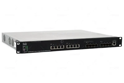 Cisco SG500XG-8F8T-K9 8x RJ-45 10Gb 8x SFP+ 10Gb - Ethernet Switch - Image 1 of 4