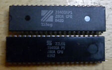 ZILOG Z80 4Mhz CPU Z8400APS 8-Bit 40-Pin DIP MicroProcessor FREE SHIPPING !!