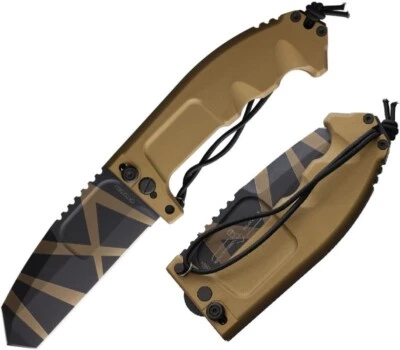 Faca dobrável Extrema Ratio Rao 4,75" N690 aço lâmina Tanto cabo de alumínio - Imagem 1 de 4