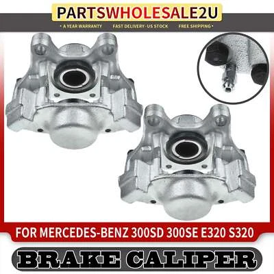 2x Pinzas de freno traseras izquierda y derecha Mercedes-Benz 300SD 92-93 E320 98-03 S320 94-99 Foto 1 de 4