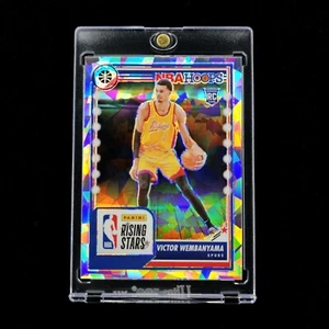 Victor Wembanyama RC - 2023-24 Premium Stock Rising Stars Ice Prizm Rookie #282 - Picture 1 of 2