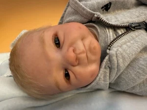 OOAK Reborn Baby Eben Coco Malu Sculpt by Elisa Marx Reborn by Cherie Banks - Picture 1 of 24
