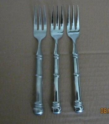 Walco-SOPRANO Cubiertos de Acero Inoxidable-Tenedores de Cena 7 1/2"-Juego de 3 Foto 1 de 2