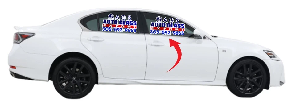 Lexus GS 300 2018-2019 4D sedán puerta delantera derecha solar laminado FD25797GTY Foto 1 de 1