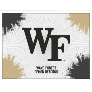 NCAA - Logotipo de Wake Forest Lona Equipo Universitario Logotipo - Imagen 1 de 2