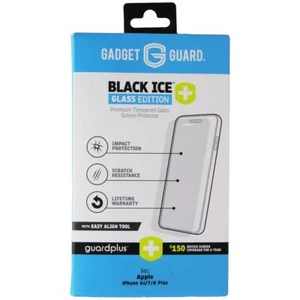 Gadget Guard (Black Ice+) Glass with Align Tool for iPhone 8 Plus/7 Plus/6s Plus - Picture 1 of 1
