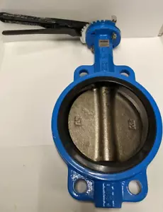 6 ZOLL SCHMETTERLINGSVENTIL MIT DUKTILEM EISEN WAFERSCHEIBE DIXON IBFVW600 - Bild 1 von 4