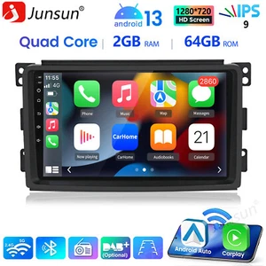 Android13 Carplay GPS NAVI Für Benz Smart Fortwo 451 2005-2015 Autoradio WiFi BT - Bild 1 von 13