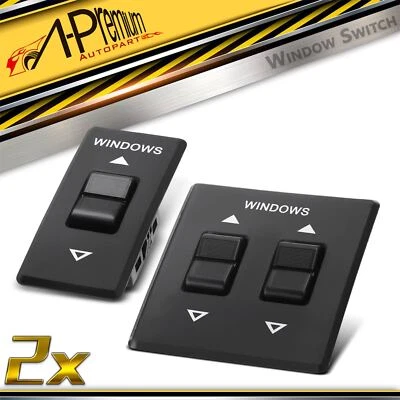 Interruptor de janela de energia dianteiro A-Premium 2x para Chevy Astro GMC Safari 1985 1986-1995 - Imagem 1 de 4