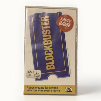 Blockbuster Party Game Night Movie Trivia  New Open Box Complete - Image 1 of 3