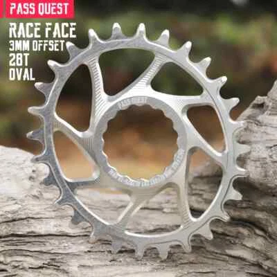 3mm Offset Crank Mountain Bike Sprocket Race Special Positive Negative Chainring - Image 1 of 4