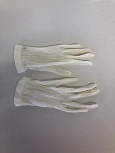 Gants fins transparents blanc Fille élégante taille 8/10ans G036 - Imagen 1 de 7