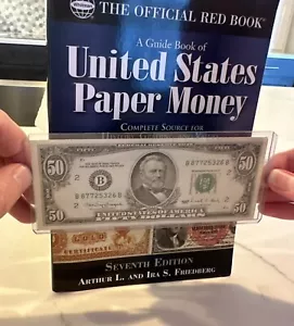 Series 1990 US Fifty Dollar Bill FRN Note $50 New York B small face - Picture 1 of 2