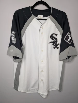 Camiseta para hombre Majestic White Sox Paul Konerko #14 L cosida logotipos MLB Foto 1 de 4