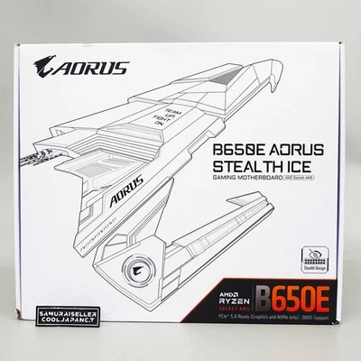 Gigabyte B650E Aorus Stealth Ice Motherboard AM5 DDR5 ATXX AMD Ryzen Japan NEW - Image 1 of 4