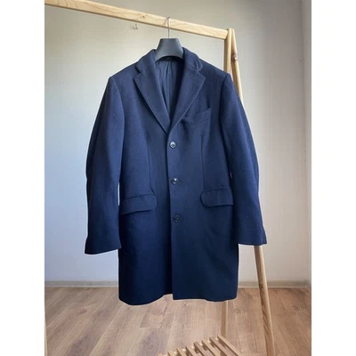 Massimo Dutti Wool Cashmere Overcoat Size UK/US 38/ EUR 48 - Image 1 of 4