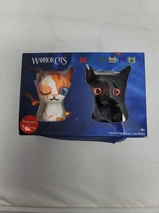 NIB Warrior Cats Figures The Prophecies Begin Series Brightheart And Yellowfang - Picture 1 of 7