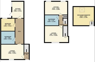 Property in 2 self contained flats £189,000 Horwich, Greater Manchester, BL6 6EJ - Image 1 of 4