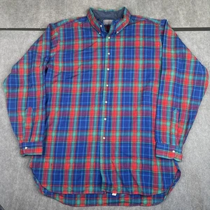 Vintage Pendleton Hemd Herren 2XL kariert Flanell 100% Wolle Button Down Made in USA - Bild 1 von 8