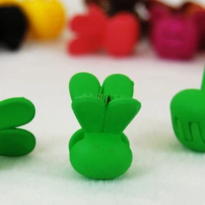 Baby Childrens Rabbit Ear Hair Clips - Picture 1 of 19