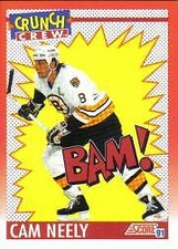 1991-92 (BRUINS) Score Canadian English #305 Cam Neely Crunch