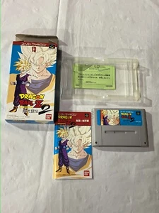 Dragon Ball Z Super Butouden 2 DBZ Nintendo Super Famicom SFC Boxed Tested Japan - Picture 1 of 2