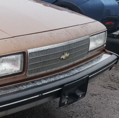 Chevrolet Celebrity: 1986, 1987, 1988, 1989, parrilla cromada con emblema Foto 1 de 4