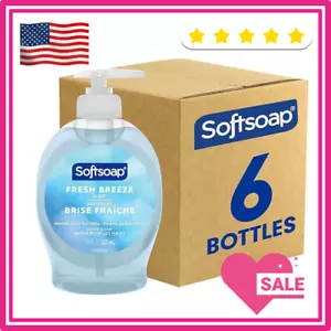 Softsoap Liquid Hand Soap, Fresh Breeze - 7.5 Fl Oz (Pack of 6) - Picture 1 of 16