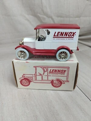 ERTL Lennox 1923 Half Ton Truck Piggy Bank #9378 Metal Die Cast - Image 1 of 4
