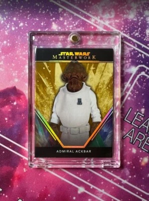2024 Masterwork Base Amiral Ackbar 1 of 1 Super! - Image 1 of 2