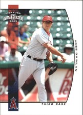 2005 Donruss Team Heroes Anaheim Angels Baseball Card #14 Robb Quinlan