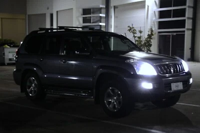 LED Headlight Fog Light Package for Toyota Landcruiser Prado 90 120 - Image 1 of 4