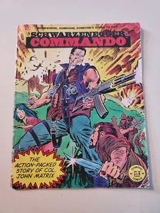 Vintage Schwarzenegger Commando Diamond Comics Distributors 1986 Mini Comic - Picture 1 of 6