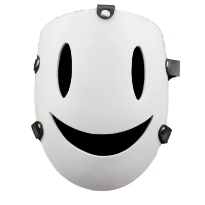 Anime High-Rise Invasion Sniper Smiley Mask Halloween Cosplay Horror Game Props - Image 1 of 4