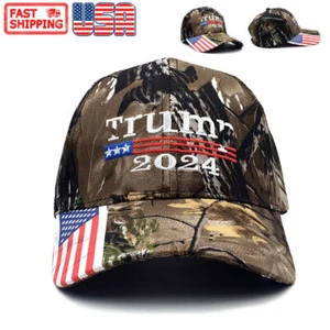 2024 Trump Hat Camo Hat Cap Save America Again Donald MAGA KAG Take America Back - Picture 1 of 5