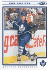 2012-13 Score Maple Leafs Hockey Card #435 Jake Gardiner