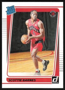 Scottie Barnes 2021 Donruss Rated Rookie # 236 RC Toronto Raptors - Picture 1 of 1