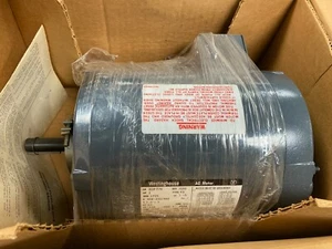 👀 NEW WESTINGHOUSE 1 HP ELECTRIC AC MOTOR 230/460V 1725 RPM F56 FR 3Ø 311P776 - Picture 1 of 5