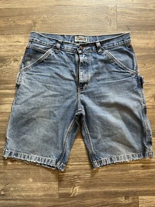 Route 66 Jean Shorts Mens 34 Blue Denim Outdoors Casual Medium Wash 100% Cotton - Picture 1 of 3