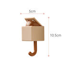 1Pc Cat Hook Seamless Washroom Bedroom Door Hanger Key Umbrella Towel Cap Hooks